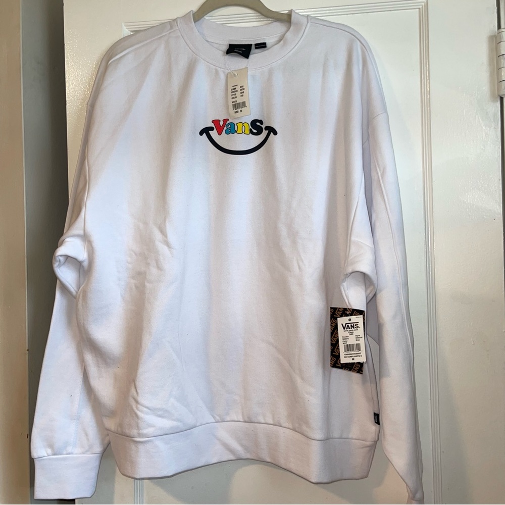 White Vans Sweatshirt